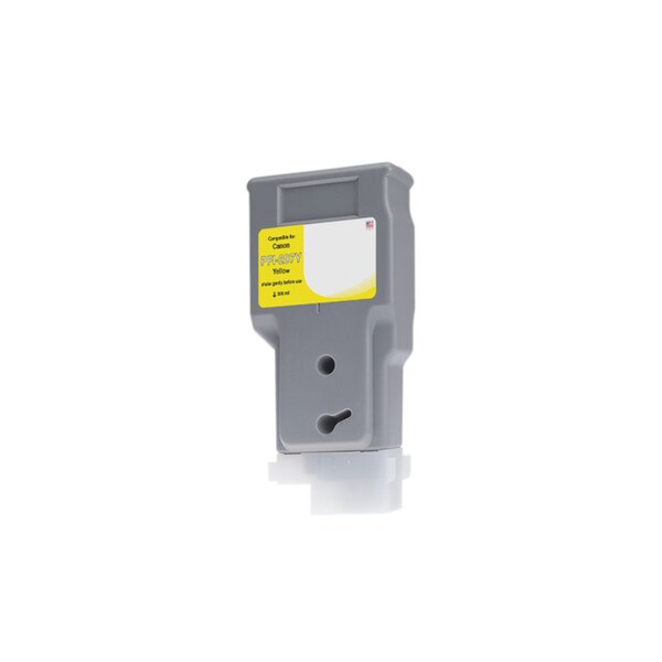 Cig WF Non-OEM New Yellow Wide Format Ink Cartridge for Canon PFI-207 WCPFI207Y - main